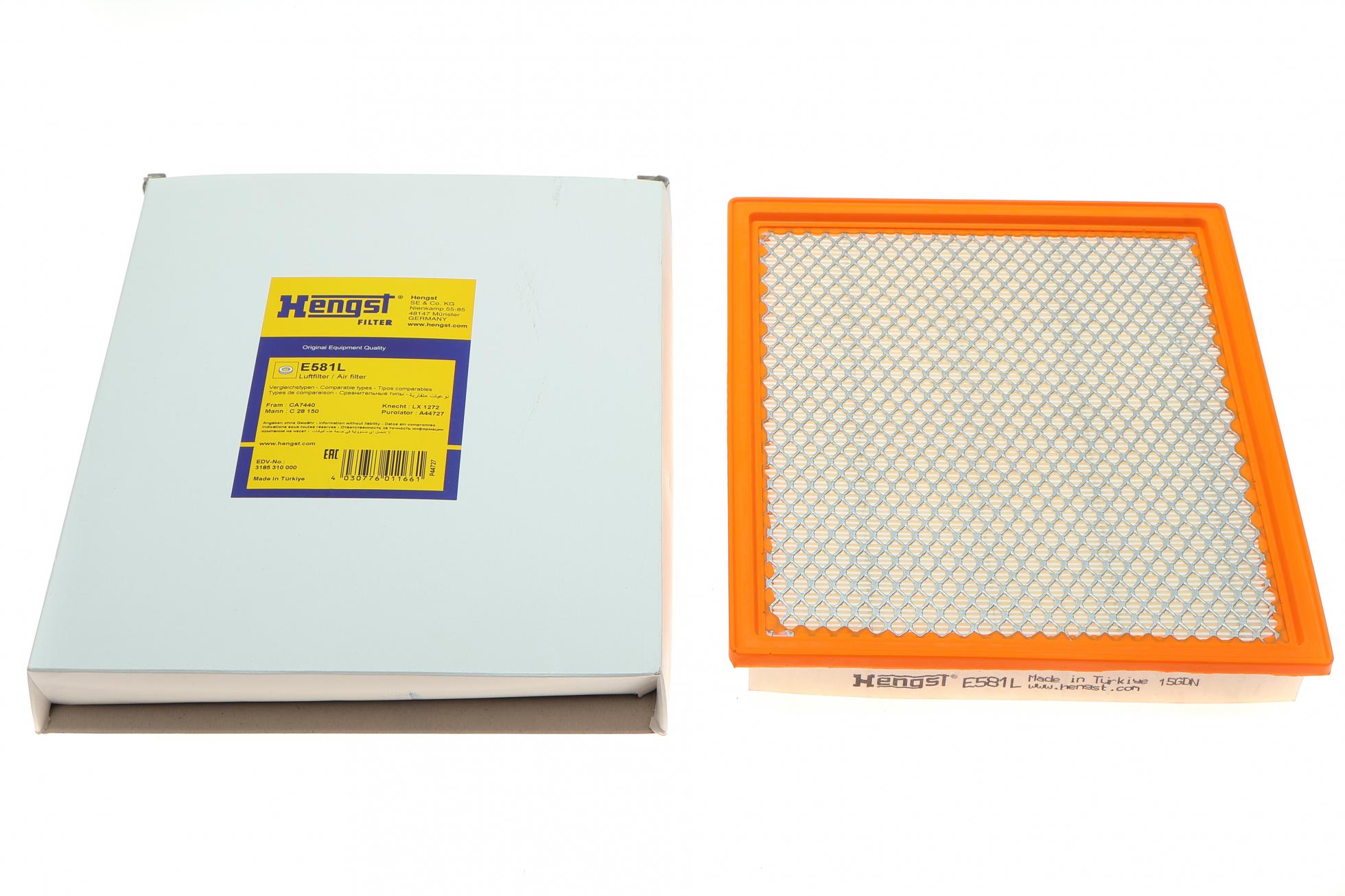 E581L HENGST FILTER